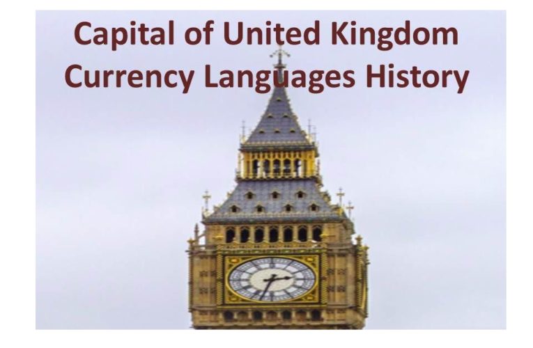 Capital of UK: Capital Cities of the United Kingdom