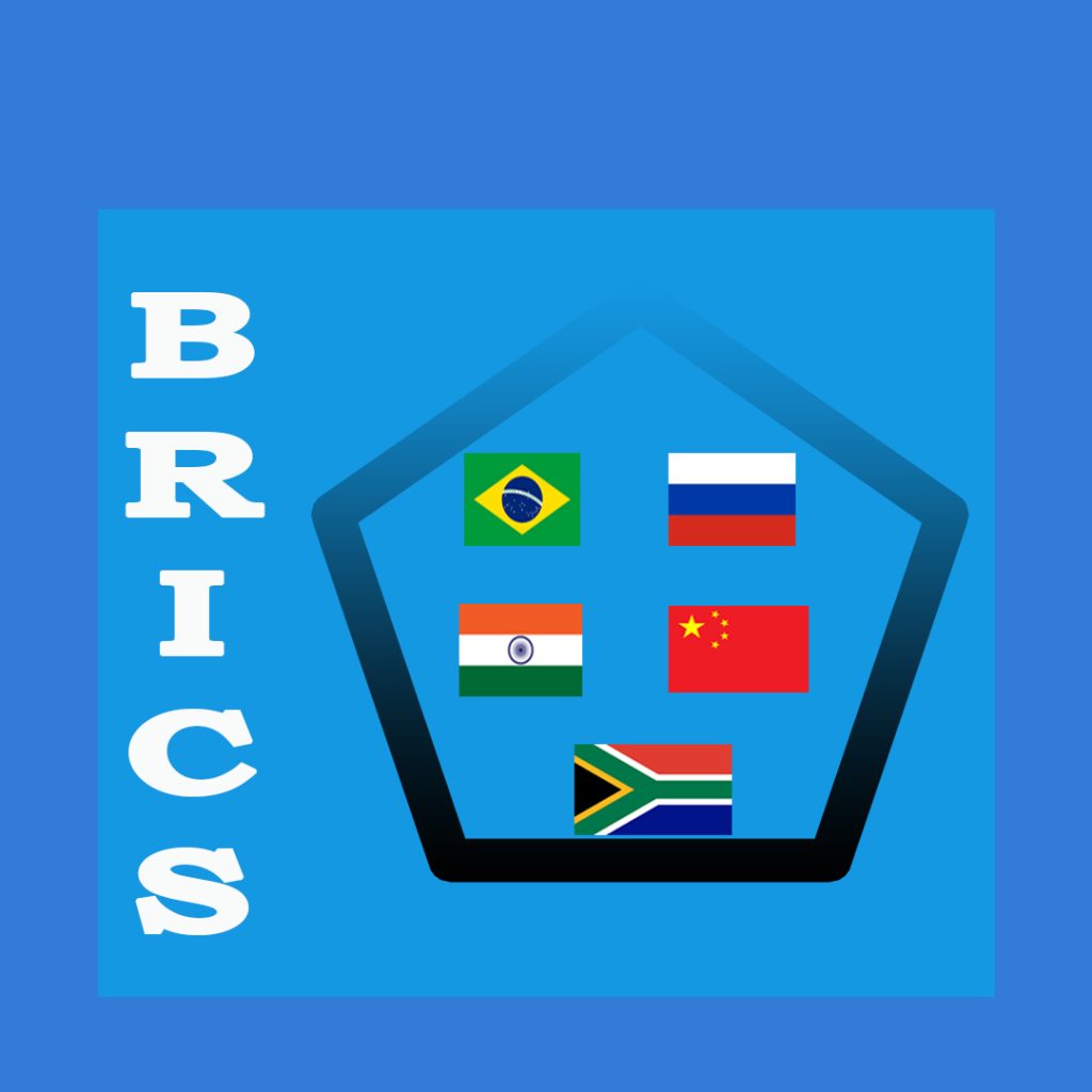 BRICS countries Brazil Russia India China and South Africa